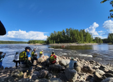 Северо-Запад, Вуокса на байдарках: маршрут №2 от Вещёво до Лосево
