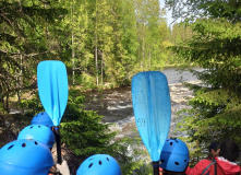 Карелия, Сплав по реке Суна на байдарках