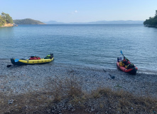 Турция, По заливу Гёкова на байдарках. Эгейском море, Турция