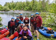 Карелия, Сплав по Верхней Шуе на байдарках
