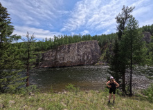 Сибирь, Восточный Саян: сплав по реке Диби и Ока Саянская на байдарках