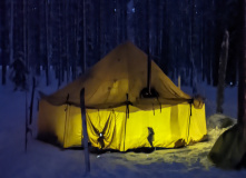 Северо-Запад, Лыжная тренировка в Ленобласти