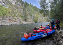 Сибирь, Западный Саян: Большеонские пороги. По рекам Большой Он, Она и Абакан на байдарках