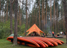 Подмосковье, Водная сотня: поход на байдарках по реке Молога