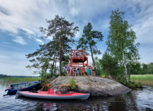 Северо-Запад, Прогулка на байдарке по Вуоксе (один день)