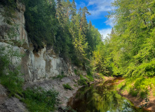 Северо-Запад, Каньон реки Ящеры