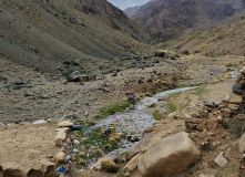 Марокко, Пеший поход налегке в Атласских горах, с восхождением на Тубкаль