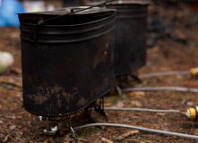 Подмосковье, English club в Мещере с ночевкой в приюте