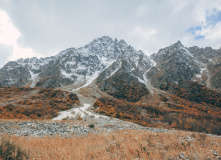 Кавказ, Горный лагерь в Чегемском ущелье (зимняя программа)