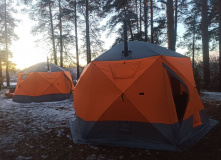 Подмосковье, Поход на байдарках по реке Клязьма с теплым шатром, баней и автосопровождением