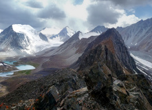 Киргизия, Конный поход по Киргизии к подножию пика Ленина (разведка)