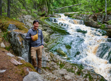 Карелия, Водопады Ладожской Карелии