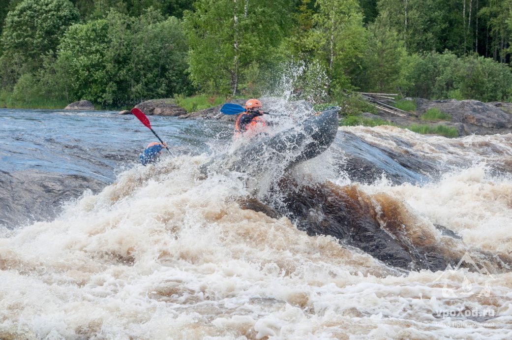 Река Водла в Карелии