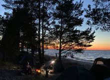 Северо-Запад, По лесам и скалам Ладожского берега: пеший поход с ночевкой в палатках