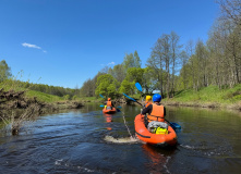 Подмосковье, Водная сотня: поход на байдарках по реке Молога