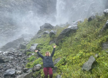 Кавказ, Домбай in english. Горный лагерь для родителей с детьми