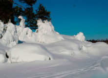 Северо-Запад, На Кильполу, за ледяными скульптурами
