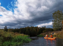 Подмосковье, Сплав на байдарках по реке Судогда - жемчужине Мещёры