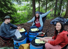 Карелия, Сплав по Верхней Шуе на байдарках