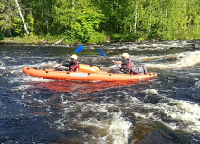 Карелия, На байдарках: Кереть и Белое море