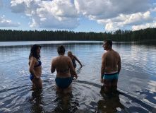 Северо-Запад, Пеший поход к Зеленодольским озерам