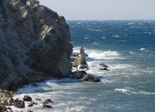 Крым, На каяках по Чёрному морю: Тарханкут и Балаклава