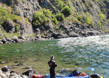 Сибирь, Восточный Саян: сплав по реке Диби и Ока Саянская на байдарках