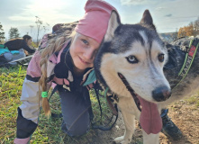 Подмосковье, Однодневный поход-трекинг с хаски