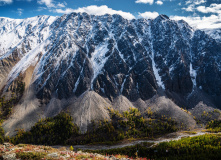 Алтай, Горный лагерь в Актру (проживание в домиках)