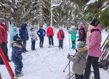 Северо-Запад, Моя первая лыжня. Золотая долина и Еловые холмы с детьми
