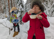 Подмосковье, Однодневный пеший поход Английский клуб "Прощай, зима!"