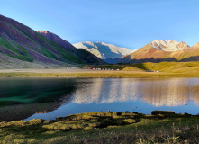 Киргизия, Конный поход по Киргизии к подножию пика Ленина (разведка)