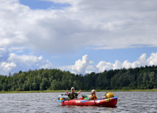 Северо-Запад, Вуокса на байдарках: маршрут №2 от Вещёво до Лосево