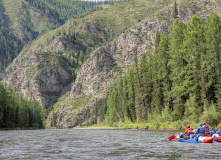 Сибирь, К истокам Енисея. Сплав по рекам Балыктыг-Хем и Каа-Хем