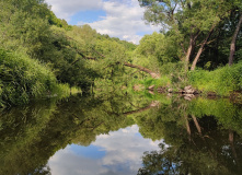 Подмосковье, "Дубровицы" - однодневный сплав на байдарках по рекам Десна и Пахра
