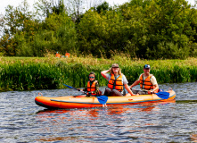 Подмосковье, Семейный поход со сплавом на байдарках "В Тридевятом царстве"