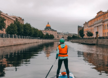 Северо-Запад, SUP прогулка по Питеру к храму Спаса на Крови