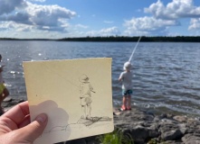 Карелия, К берегам Журавлиной реки с детьми