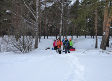 Подмосковье, Однодневный пеший поход Английский клуб "Прощай, зима!"