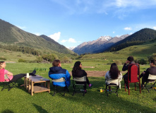 Киргизия, Вокруг Иссык-Куля: мобильный кемпинг