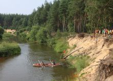 Подмосковье, Туристический слет на реке Киржач