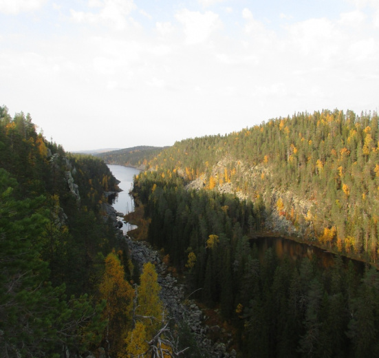 Карелия, Горное озеро Пизанец