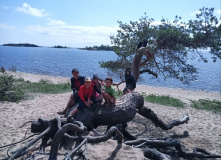 Карелия, Красоты Карелии - Куркиёки, Койонсаари, Кирьяж с детьми