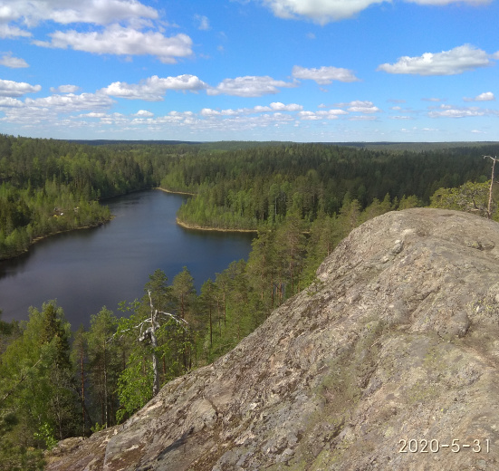 Поход на Треугольное озеро (ночёвка в гостевом доме Лиетлахти)