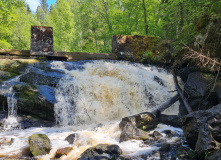 Карелия, Водопады Ладожской Карелии