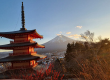 Япония, Осень у подножия Фудзиямы