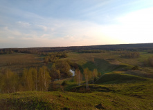 Подмосковье, Поход на одноместных байдарках по реке Серёна