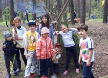 Подмосковье, Детский поход «Посвящение в туристы»