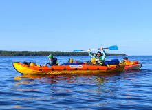 Северо-Запад, Сплав по реке Тихая с выходом в Ладогу