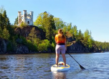 Северо-Запад, Выборг на sup | Парк Монрепо